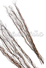 Декоративная ветка коричневая (хворост)